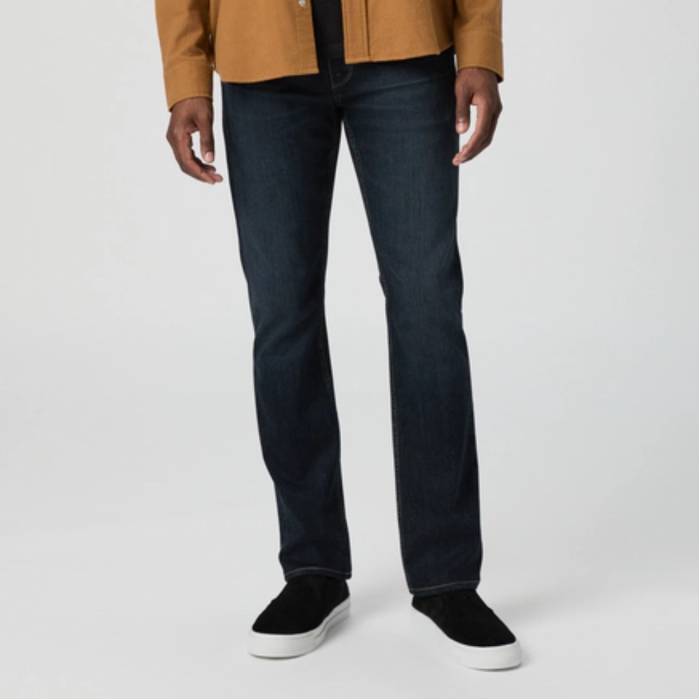 PAIGE Transcend Federal Slim Straight Jean - 32 Waist / 29.5 Inseam (HEMMED)